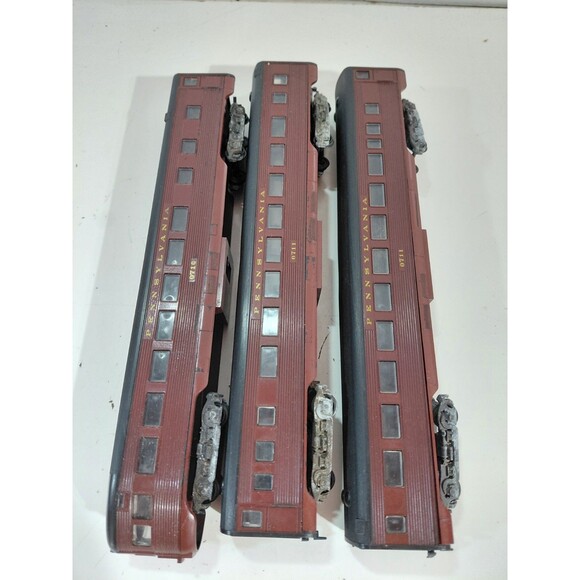 Athearn Electric Trains HO Gauge Model Railroad Pennsylvania Passenger 3 Car Set - Picture 8 of 11